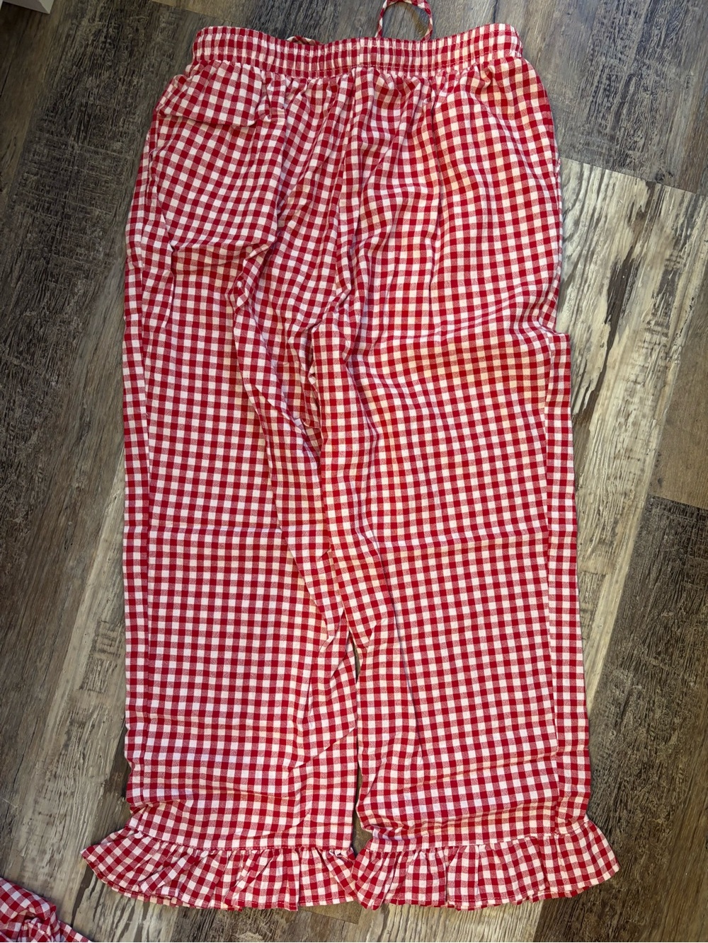 Flygo Women’s Plaid Two-Piece Pajama Set $13.00 Size Medium - Picture 5 of 7